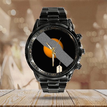 Discover Duct Taped Orange Funny Banana Art Parody Baseball Tees Calendar Steel Band Watch