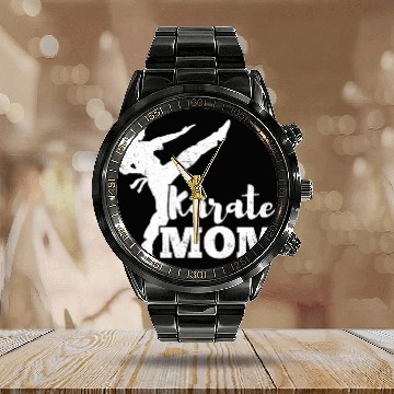 Discover Karate martial arts taekwondo Muay Tha artists 6 Calendar Steel Band Watch