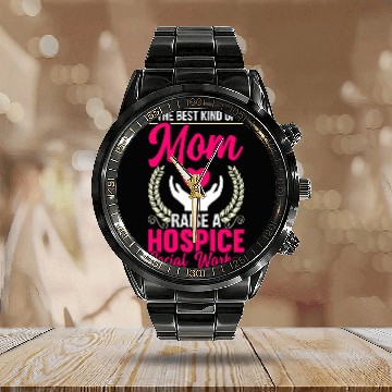Discover Hospice Social Worker Mom Merch Gifts For Social Workers Baseball Tees Calendar Steel Band Watch