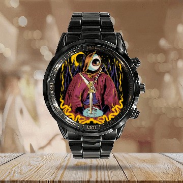 Discover The Eye Weirdcore Dark Aesthetic Eyeball Indie Dreamcore Eye 319 Calendar Steel Band Watch