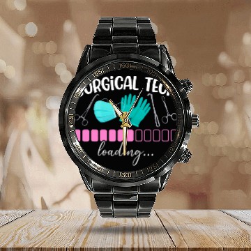 Discover Future Surgical Tech Loading Surgical Technology Student Calendar Steel Band Watch