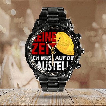 Discover Construction Supervision Construction Manager Builder Construction Helmet Construction Worker T Zip Calendar Steel Band Watch