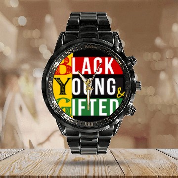 Discover Black Excellence Calendar Steel Band Watch Calendar Steel Band Watch