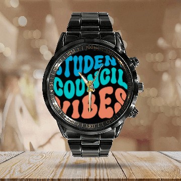 Discover Groovy Student Council Vibes School Student Council Vibe Calendar Steel Band Watch