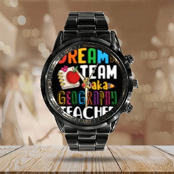 Discover Dream Team Aka Geography Teacher Geography Teachers Calendar Steel Band Watch