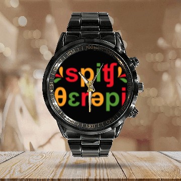 Discover Cinco De Mayo 2024 Retro Speech Therapy SLP SLPA Therapist Baseball Tees Calendar Steel Band Watch