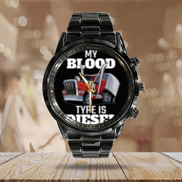 Discover Funny 18 Wheeler Truck Driver Trailer Trucker 11 Baseball Tees Calendar Steel Band Watch