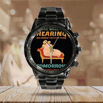 Discover Fancy capybaras Lover Calendar Steel Band Watch Kid Funny Selective Hearing Capy Baseball Tees