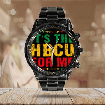 Discover Its The HBCU For Me HBCU Alumni Afro for HBCU Student Grad Calendar Steel Band Watch