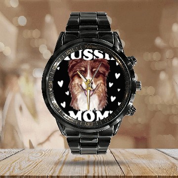 Discover Aussie Mom Mummy Mama Mum Mommy Mother 1 Calendar Steel Band Watch