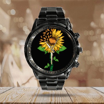 Discover Guinea Pig Flower Guinea Pig Mom Calendar Steel Band Watch