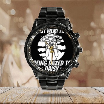 Discover Daisy Gardening Gardener Garden Daisy 1 Calendar Steel Band Watch