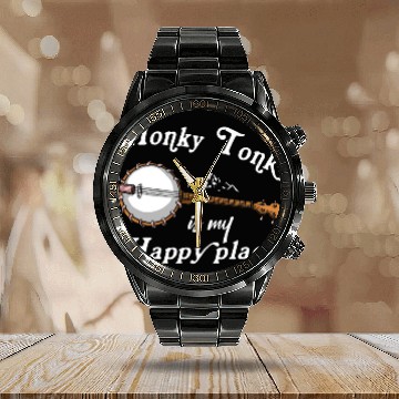 Discover Funny Banjo Bluegrass Bluebird Mandolin Kentucky 3 Calendar Steel Band Watch