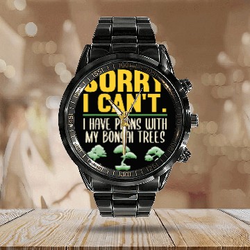 Discover Gardener Bonsai Trees Lover Weekend Plans Garden Tree Baseball Tees Calendar Steel Band Watch