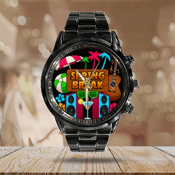Discover Spring Break Party Semester break Spring Break Calendar Steel Band Watch