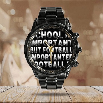 Discover Sport American Football Lineman 10 9 Baseball Tees Calendar Steel Band Watch