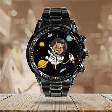 Discover capybaras Mammal 5 Calendar Steel Band Watch