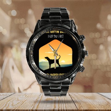 Discover Coonhound Pet I Was Normal Until I Got My First American Calendar Steel Band Watch