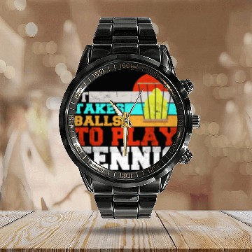 Discover Sport Tennis Clothing For Men Calendar Steel Band Watch