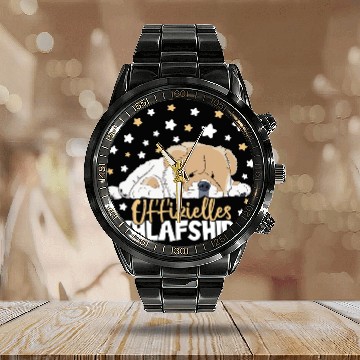 Discover Chow Chow Pet Official Chow Chow Dog Pyjamas Zip Calendar Steel Band Watch