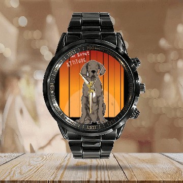 Discover Great Dane Pet German Mastiff Great Dane vintages 23 Calendar Steel Band Watch