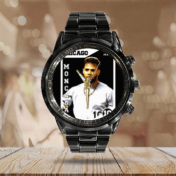 Discover Sport Baseball MLBPA Major League Baseball Yoan Moncada MLBMON2014 Calendar Steel Band Watch