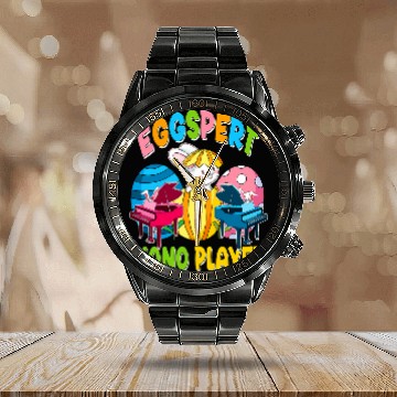 Discover Funny Piano Music Easter Egg Expert Piano Player Easter Bunny Inside Eggs Calendar Steel Band Watch