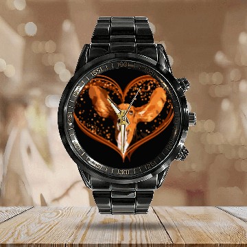 Discover Basset Hound Pet 38 6 Calendar Steel Band Watch