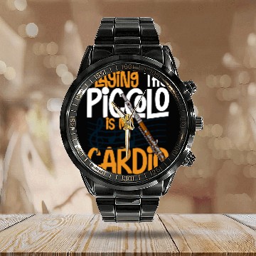 Discover Funny Flute Piccolo Instrument Music Flute Player Beginner Lesson 23 Calendar Steel Band Watch