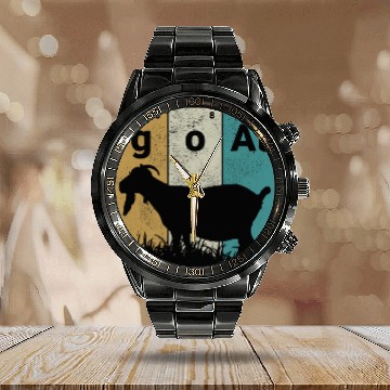 Discover Goats Periodic Table Elements Goats Farmer Farming Baseball Tees Calendar Steel Band Watch