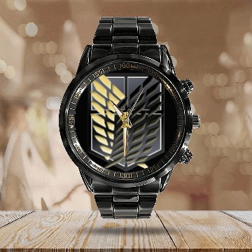 Discover AO Titan SCOUT REGIMENT Calendar Steel Band Watch