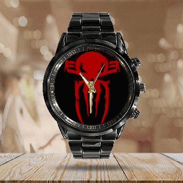 Discover Spidey 2099 - Spider Man - Calendar Steel Band Watch