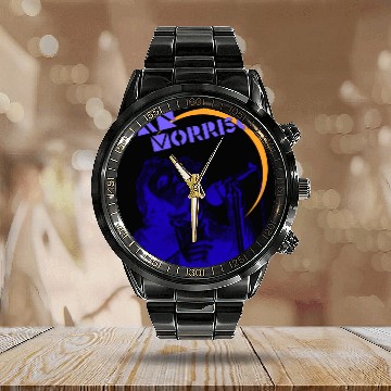 Discover Moondance - Van Morrison - Calendar Steel Band Watch