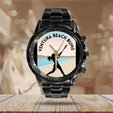 Discover Sport Softball Ventura Beach Softball Team Calendar Steel Band Watch