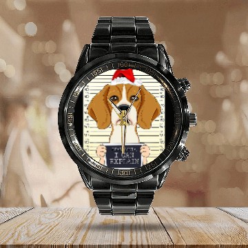 Discover Beagle Pet Dear Santa I Can Explain Funny Christmas Beagle 493 Baseball Tees Calendar Steel Band Watch