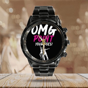 Discover Dancing Choreographer Dance Instructor Funny Dance Teacher Calendar Steel Band Watch