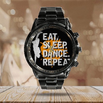 Discover Dance Instructor Dancing Lover Dancer Coachs Dance Teacher Calendar Steel Band Watch
