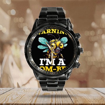 Discover Bug Catcher Bug Expert Insect Lover Entomologist Entomology 22 Calendar Steel Band Watch
