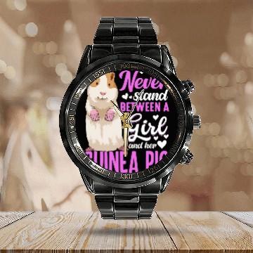 Discover Guinea Pig Pet Owner Apparel for Guinea Pig Lovers 29 Baseball Tees Calendar Steel Band Watch