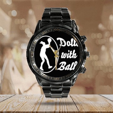 Discover Sport Bowling Dolls With Balls Funny Bowling Calendar Steel Band Watch Zip Calendar Steel Band Watch