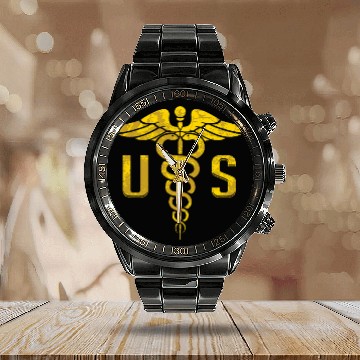 Discover nurses Job Combat Medic Military nurses medicals Corps Calendar Steel Band Watch