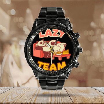 Discover Sloth Pet Gift Pandas Lazy Team Sloth And Panda Wild Panda Bamboo Baseball Tees Calendar Steel Band Watch