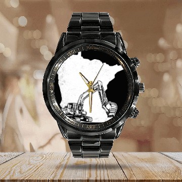 Discover Excavator Fun cool minnesota map art graphic theme Baseball Tees Calendar Steel Band Watch