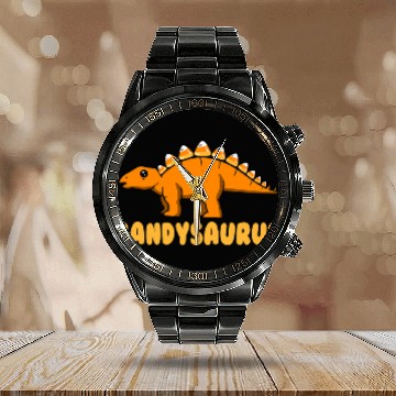 Discover Dinosaur Pet Candysaurus Candy Corn Toddler Kid Dinosaur Halloween Calendar Steel Band Watch