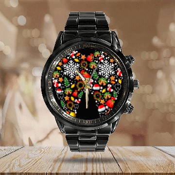 Discover dentists Job Funny Teeth xmass Tree dentists Christmas Dental Squad Calendar Steel Band Watch
