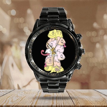 Discover Chameleon Pet Pangender Flag Gender Pride Lgbtq Calendar Steel Band Watch