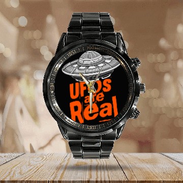 Discover Aliens UFO I Space Area 51 Alien Roswell Conspiracy 32 Baseball Tees Calendar Steel Band Watch