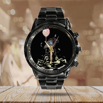 Discover Get Well Soon Plague Doctor Calendar Steel Band Watch