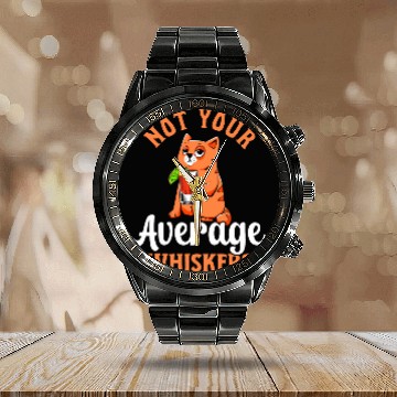 Discover Funny Tequila Drinking Cat Lover Salt Lime Bartender Drink 24 Baseball Tees Calendar Steel Band Watch