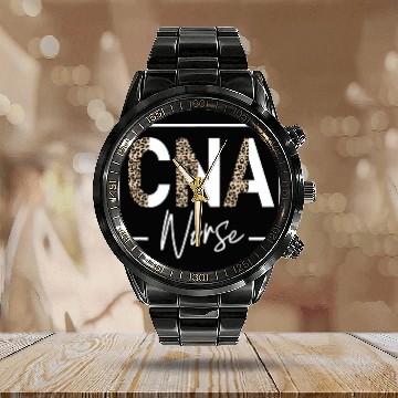 Discover nurses Job CNA nurses Certified Nursing Assistant Graduation gifts idea Calendar Steel Band Watch